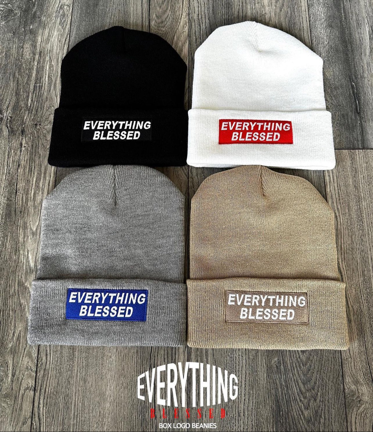 BOX LOGO BEANIES