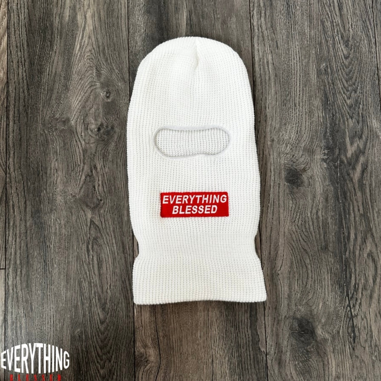 BOX LOGO KNIT SKI MASK