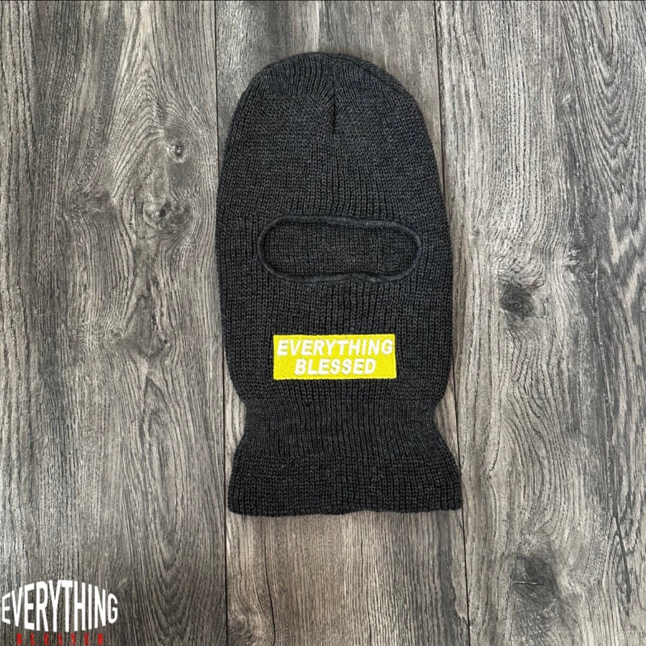 BOX LOGO KNIT SKI MASK